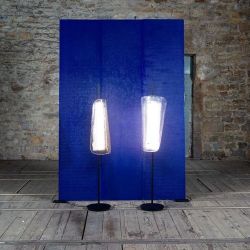 Pulpo Bent Two Vloerlamp - Grijs - Champagne