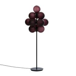Pulpo Stellar Grape Big Vloerlamp - Aubergine - Zwart