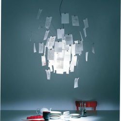 Ingo Maurer Zettel'Z 5 Hanglamp - 330 cm