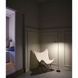 Vibia Pin Vloerlamp 1660 - Zwart