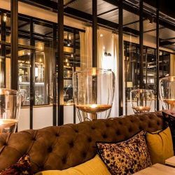 Brokis Balloon Small Tafellamp - Zwart verchroomd - Rookgrijs