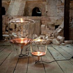 Brokis Balloon Small Tafellamp - Messing - Transparant