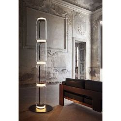Flos Noctambule Vloerlamp - 3 High Cylinders - Bowl