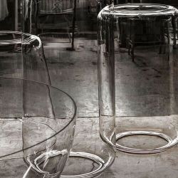 Flos Noctambule Vloerlamp - 3 High Cylinders - Bowl