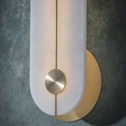 Bert Frank Brace Wandlamp - Small - Nikkel