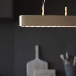 Bert Frank Colt Single Hanglamp - Messing