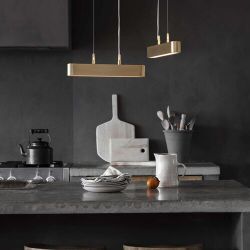 Bert Frank Colt Single Hanglamp - Messing