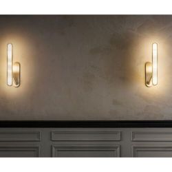 Bert Frank Colt Single Left Wandlamp - Messing