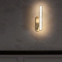 Bert Frank Colt Single Right Wandlamp - Messing