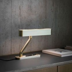 Bert Frank Colt Tafellamp - Messing