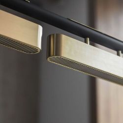 Bert Frank Colt Triple Hanglamp - Messing