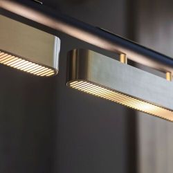 Bert Frank Colt Triple Hanglamp - Messing