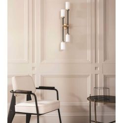 Bert Frank Farol Double Left Wandlamp - Grijs 