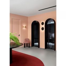 Wever Ducre Miles Round 3.0 Wandlamp - Koper