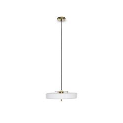 Bert Frank Revolve Hanglamp - Messing - Wit 