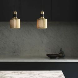 Bert Frank Riddle Hanglamp - Messing - Zwart 