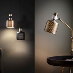 Bert Frank Riddle Hanglamp - Messing - Zwart 