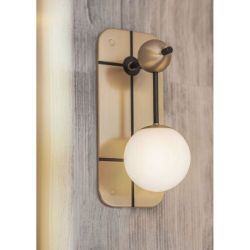 Bert Frank Rift Wandlamp - Messing