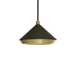 Bert Frank Shear Hanglamp - Messing - Zwart 