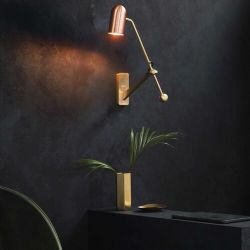 Bert Frank Stasis Wandlamp - Messing - Koper