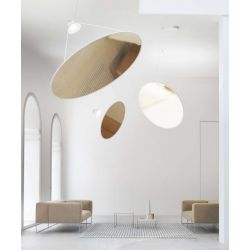 Luceplan Amisol Hanglamp 110 cm - Wit