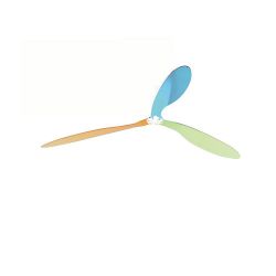 Luceplan Blow Blades set van 3 - Multi