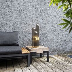 Pulpo Cactus Big Tafellamp - Transparant - Zwart