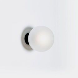 Pulpo Stellar Wall One Wandlamp - Transparant - Zwart