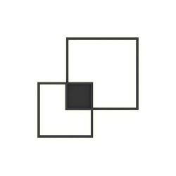 Wever Ducre Venn 1.0 LED Wandlamp - Zwart