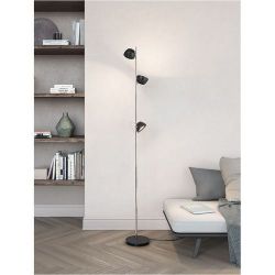 Baltensweiler Irio S DTW Vloerlamp - Zwart