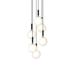 Nuura Miira 6 Large Hanglamp - Grijs - Wit