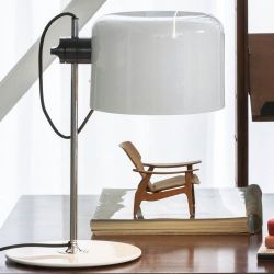 Oluce Coupe Tafellamp - Zwart