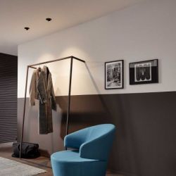 Wever Ducre Bliek Round Petit 1.0 Spot - Zwart - Goud