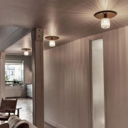 DCW Editions In the Sun Wandlamp 270 - Goud - Zilver