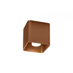 Wever Ducre Docus 1.0 LED Opbouwspot - Koper - 3000K