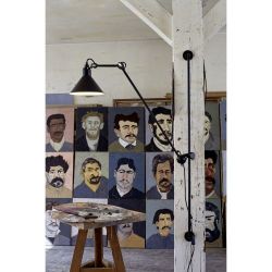 DCW Editions Lampe Gras N214 Round Wandlamp - Messing