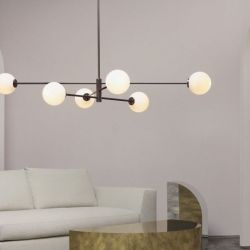 CTO Lighting Trevi Six Hanglamp - Brons