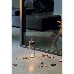 Flos In Vitro Unplugged Tafellamp - Bruin