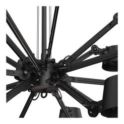 Tonone Bolt Chandelier 18 arms Hanglamp - Donkergrijs