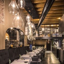 Bomma Tim Small Hanglamp - Transparant - Zwart