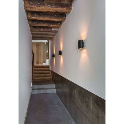 Modular Duell LED Wandlamp - Champagne - Zwart