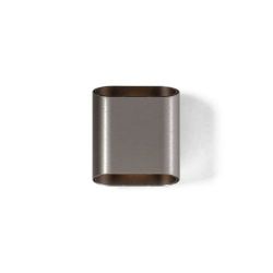 Modular Trapz LED Wandlamp - Zilver Brons - Zwart