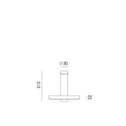 Tonone Beads Direct Inside Wandlamp - Zwart