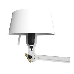 Tonone Bolt Bed Underfit met stekker Mirror Wandlamp - Wit