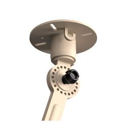 Tonone Bolt Ceiling 1 arm Sidefit Plafondlamp - Creme Wit