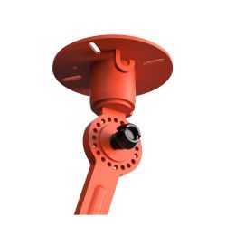 Tonone Bolt Ceiling 2 arm Underfit Plafondlamp - Oranje