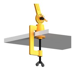 Tonone Bolt Desk 1 arm met tafelklem Tafellamp - Geel