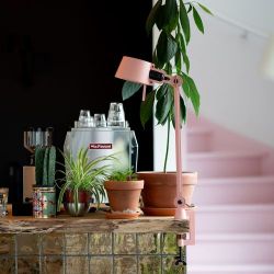 Tonone Bolt Desk 1 arm met tafelklem Tafellamp - Roze