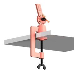 Tonone Bolt Desk 2 arm met tafelklem Tafellamp - Roze