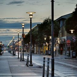 Louis Poulsen Albertslund Maxi Lantaarnpaal - 3000K Nightdim - Aluminium